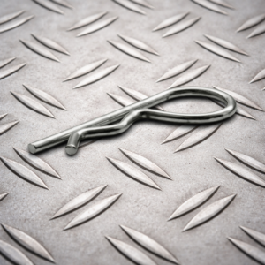 Qual a função do grampo tipo R em projetos de montagem?