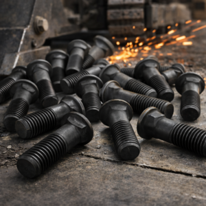 Como o parafuso de lâmina é aplicado em estruturas que exigem resistência mecânica superior?